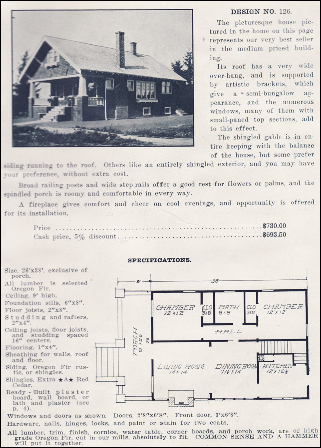 1915 Ready Built House Company - No. 126