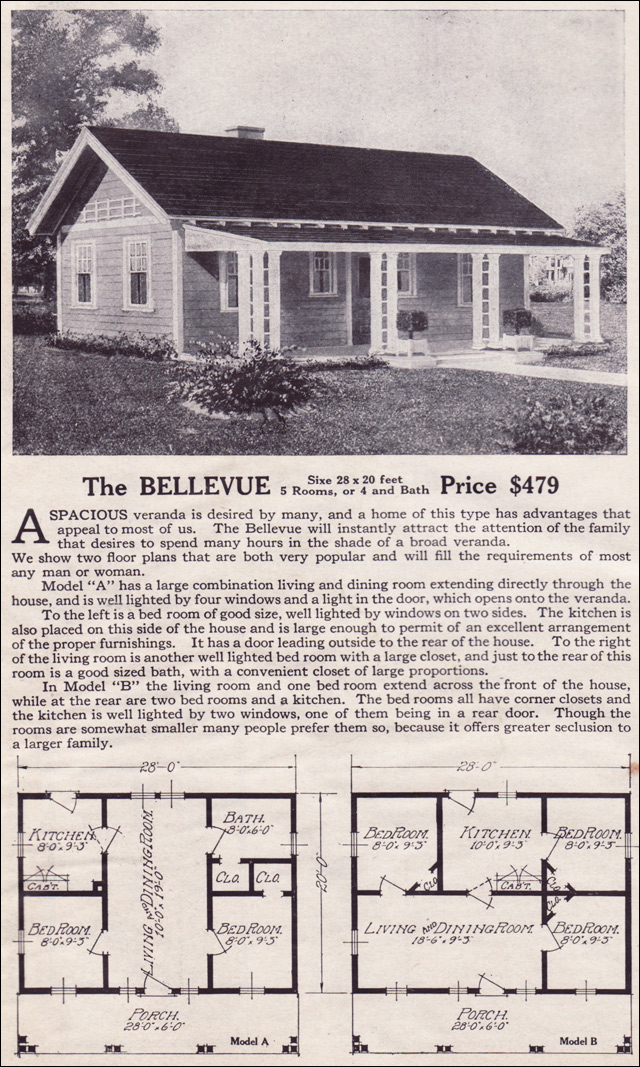 1916 Lewis-Built Homes - The Bellevue