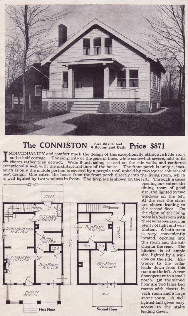 1916 Lewis-Built Homes - The Conniston
