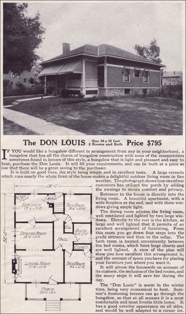 1916 Lewis-Built Homes - The Don Louis