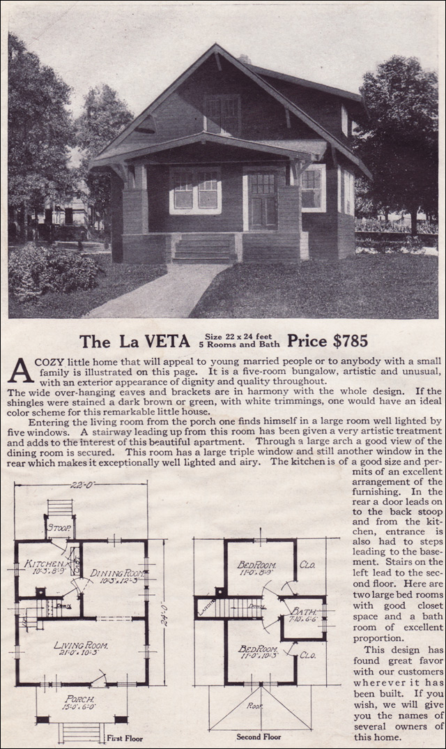 1916 Lewis-Built Homes - The La Veta