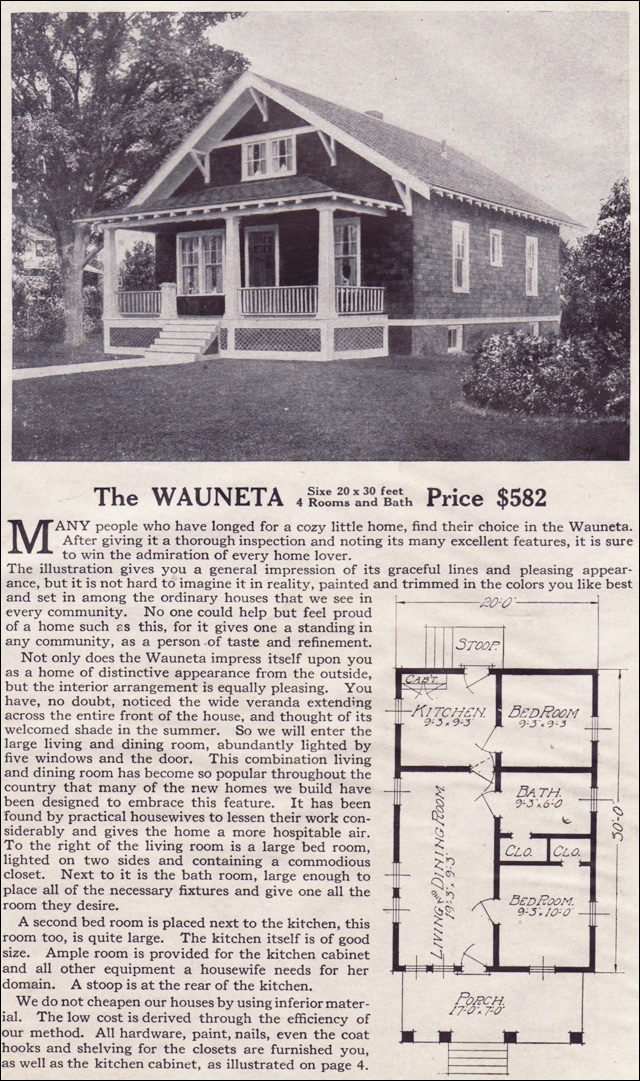 1916 Lewis-Built Homes - The Wauneta