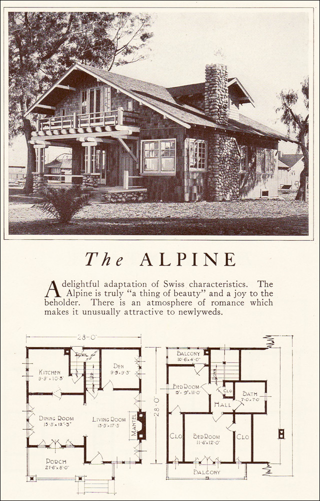 1922 Lewis Homes of Character - The Alpine