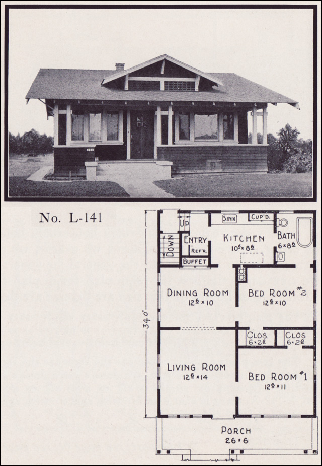 1922 Stillwell - Plan No. L-141
